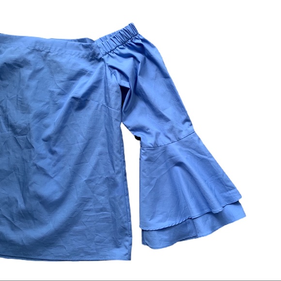 Amanda Uprichard Arabelle Top chambray net xsmall - Picture 5 of 8